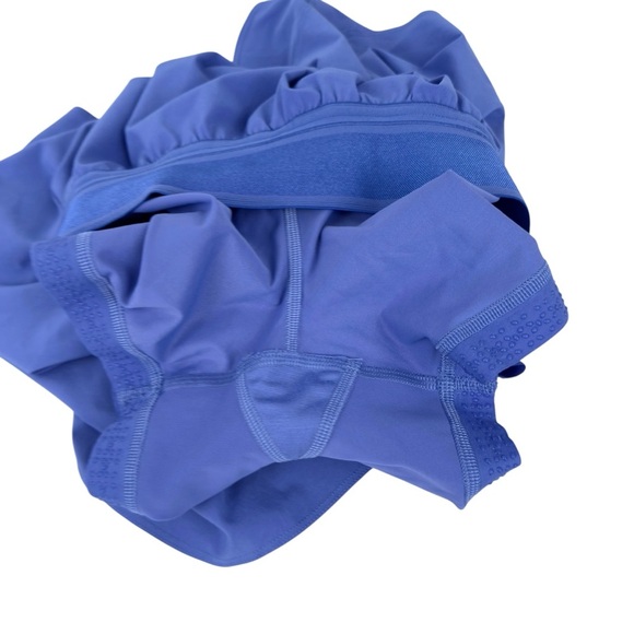 Lululemon Court Rival High-Rise Tennis Skirt Long Wild Indigo Blue Skort Size 0 - Picture 9 of 14
